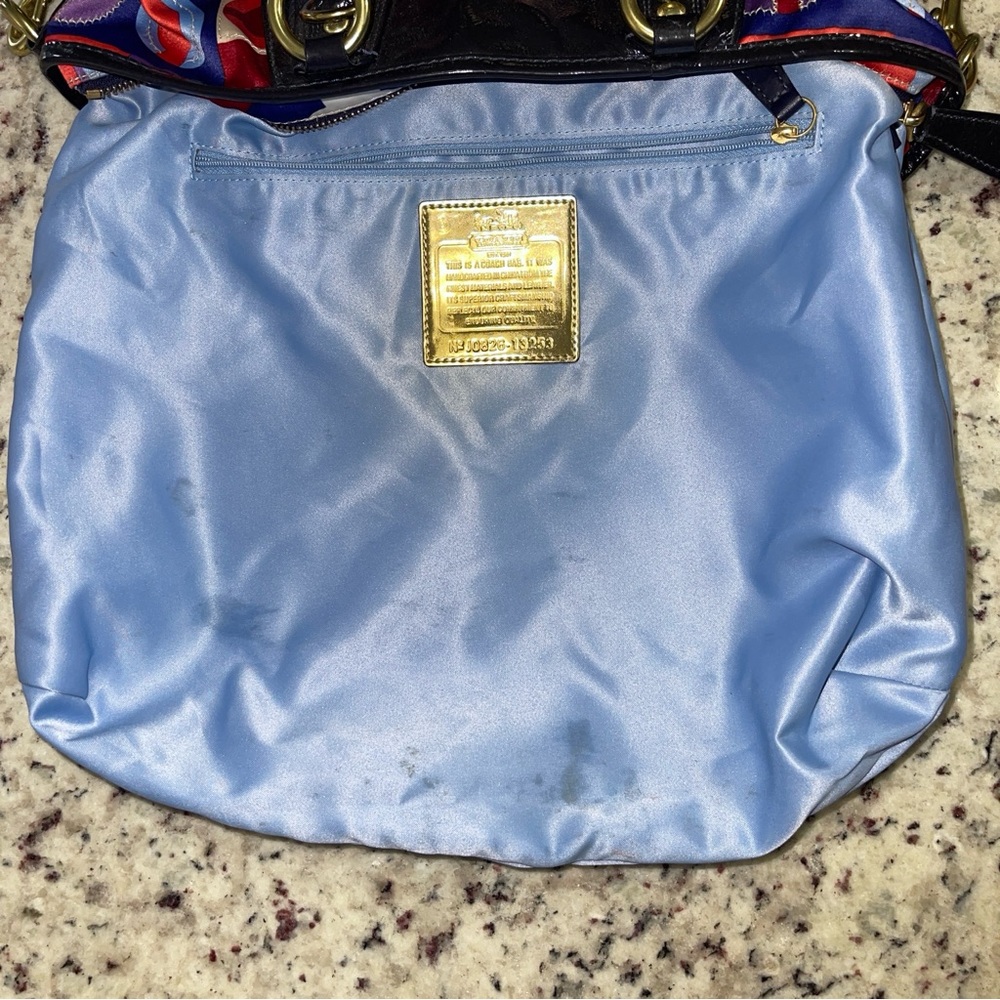 Coach Limited Edition Madison Op Art Julianne Bag Tote Handbag Purse 13253 🔥🔥🔥 - Picture 15 of 16
